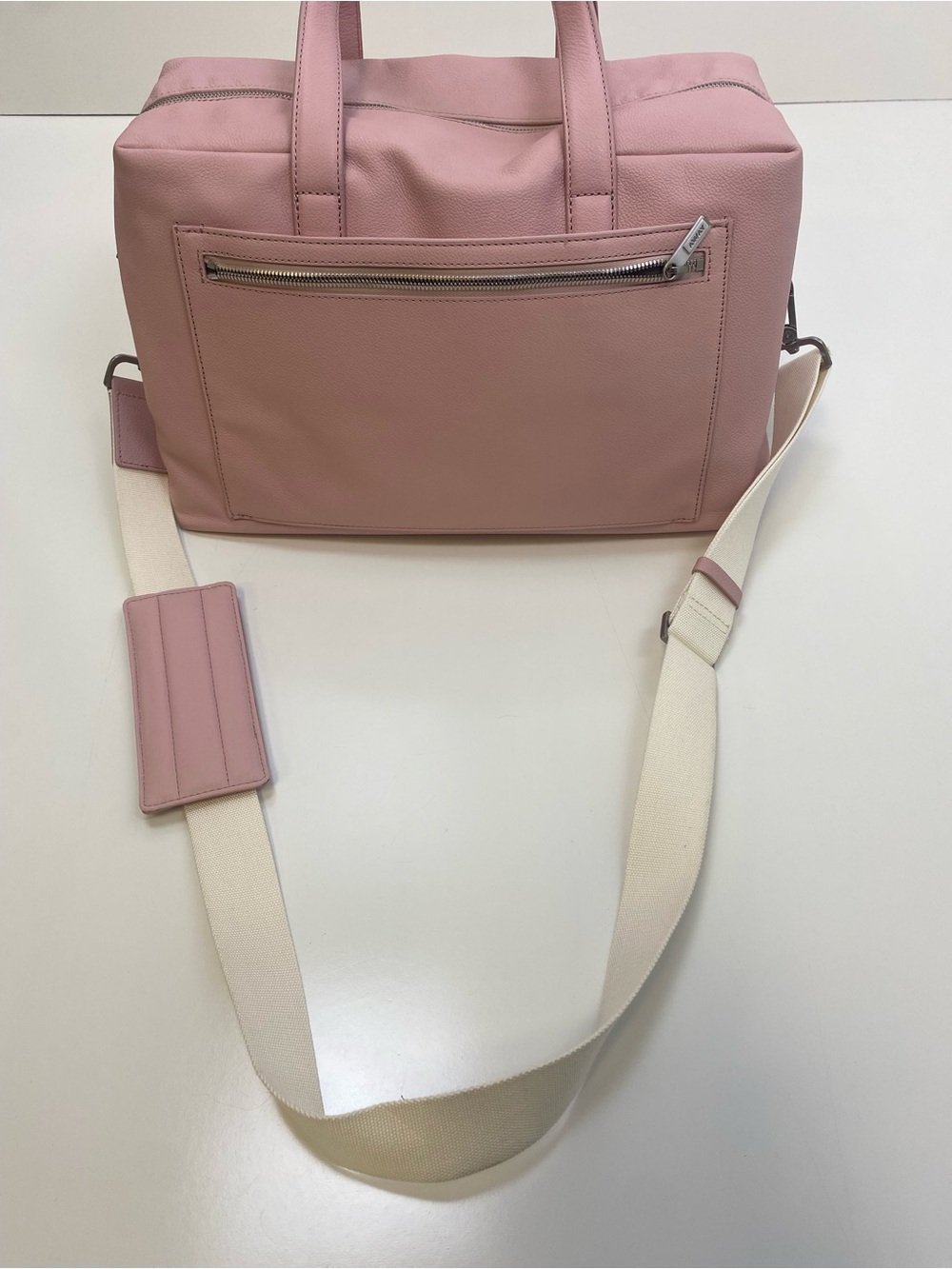 Away Leather Duffel Bag - Picture 3 of 9
